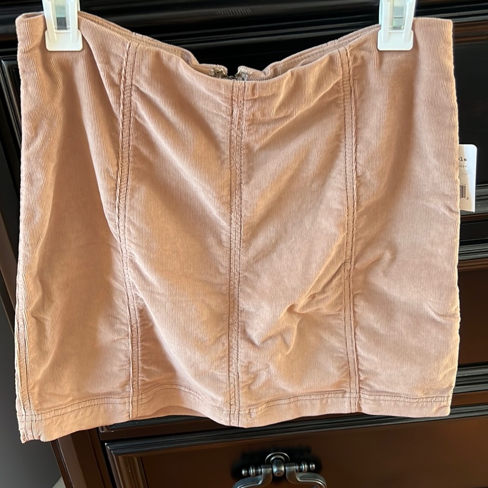Free People mini skirt. Soft corduroy size  12